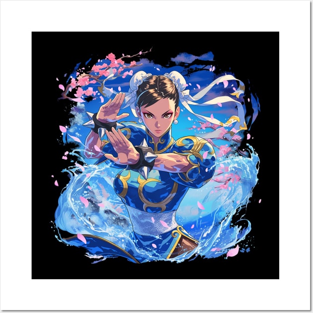 chun li Wall Art by peterdora